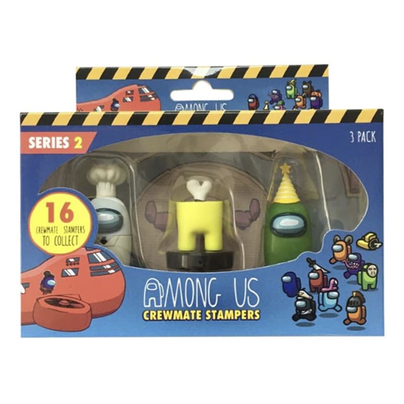 Among Us Crewmate Figures Stampers - 3 Pack - Assorted thumbnail 5