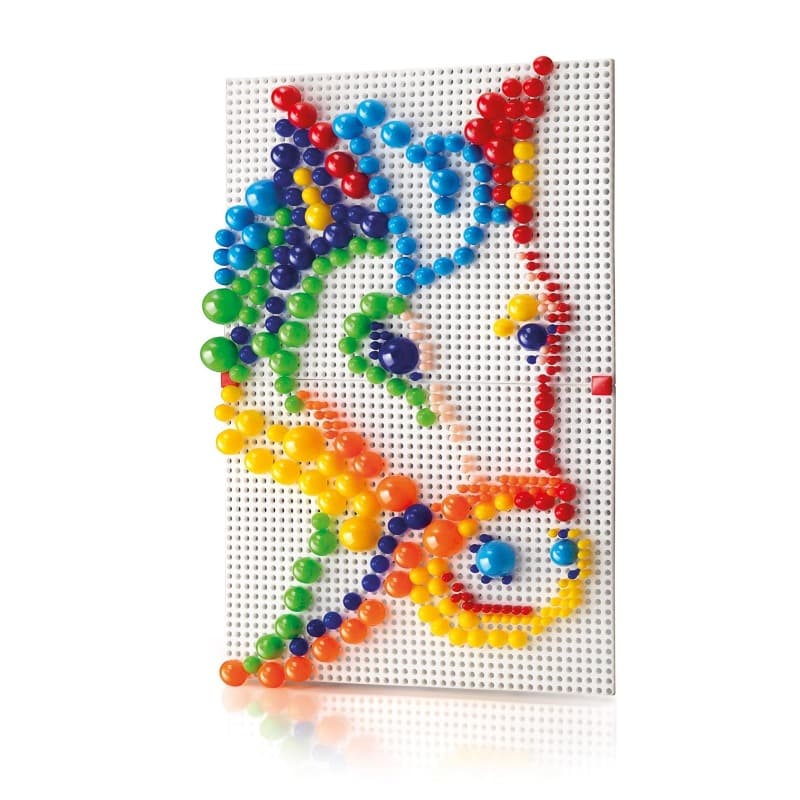 Quercetti Fanta Color Mosaic Compact Set - 300 Pin thumbnail 5