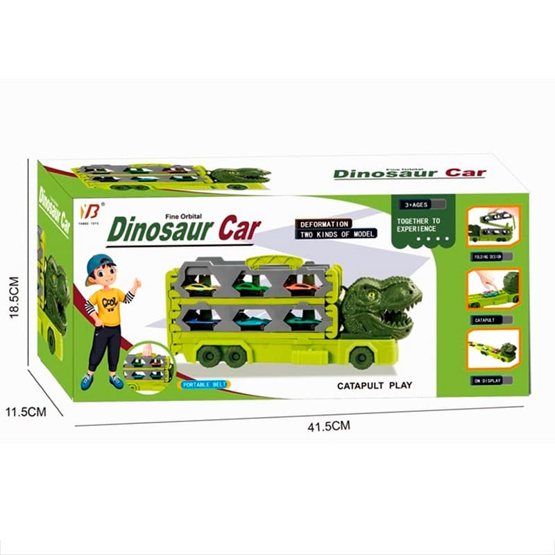 Dinosaur Car Transporter Truck