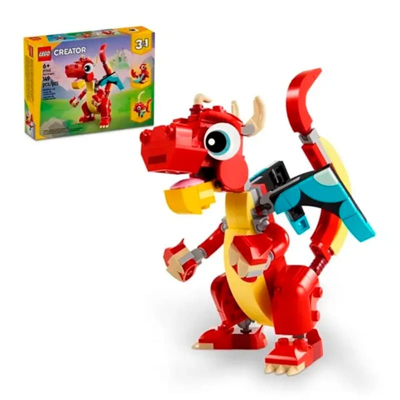 LEGO Red Dragon 3 In 1 31145