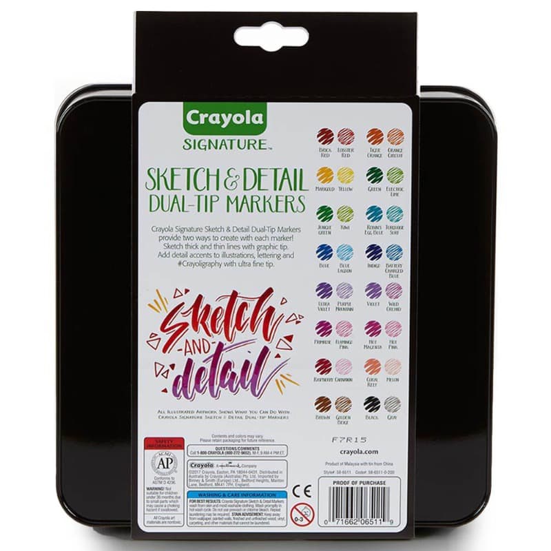 Crayola Dual Tip Crayons -16 Colors