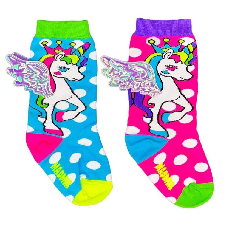 Madmia Flying Unicorn Socks With Wings - Small