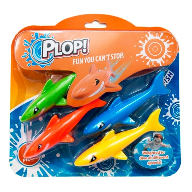 Plop - Dive Games Fish 4Pcs