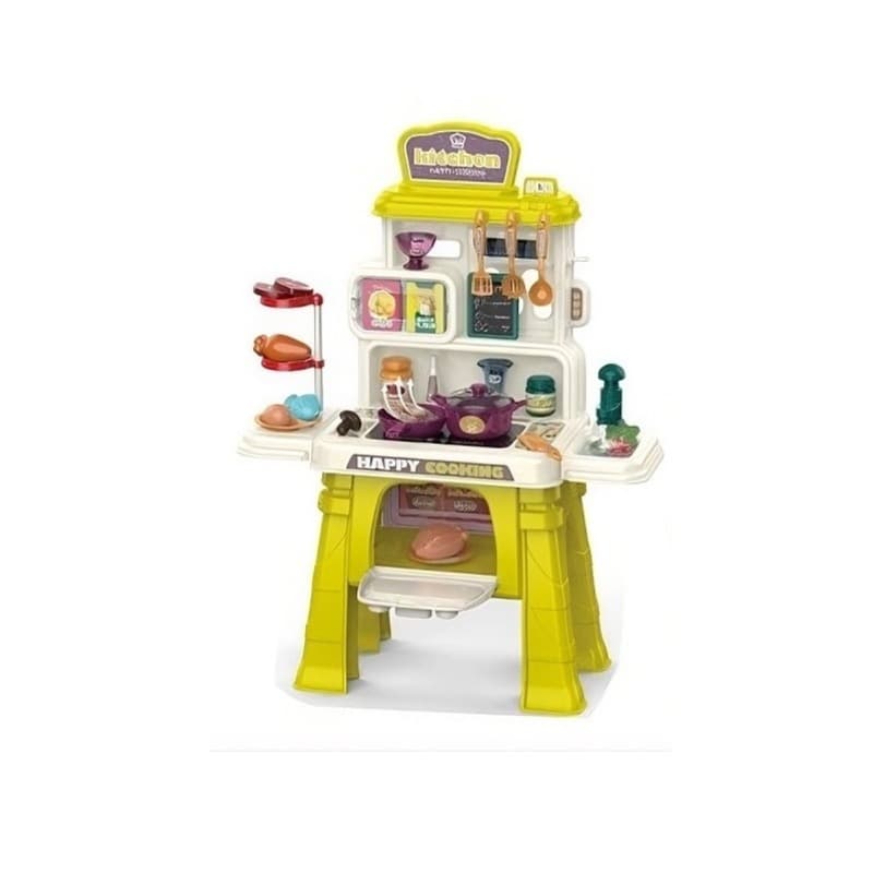 Tc Toys Kitchen Play Set 54 Piece Pretend Cooking Set