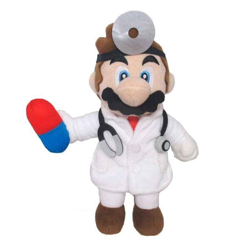 Sanei Mario Doctor Plush Small 9.5 Cm