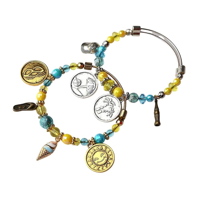 Fashion Time Uniquely me Fun And Sun Make Bracelets Making Set thumbnail 3