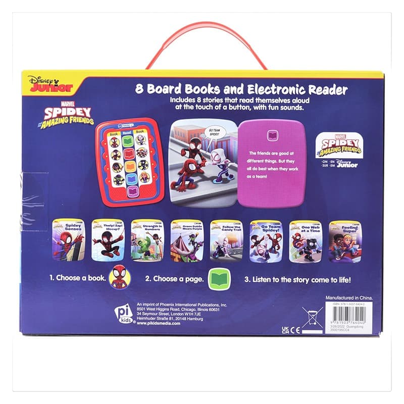 Marvel Spider-man Me Reader Electronic Reader and 8 Sound thumbnail 5