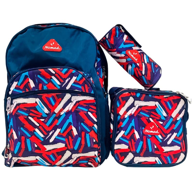 Nomad Kids Secondary 3in1 Colored Stripe Backpack