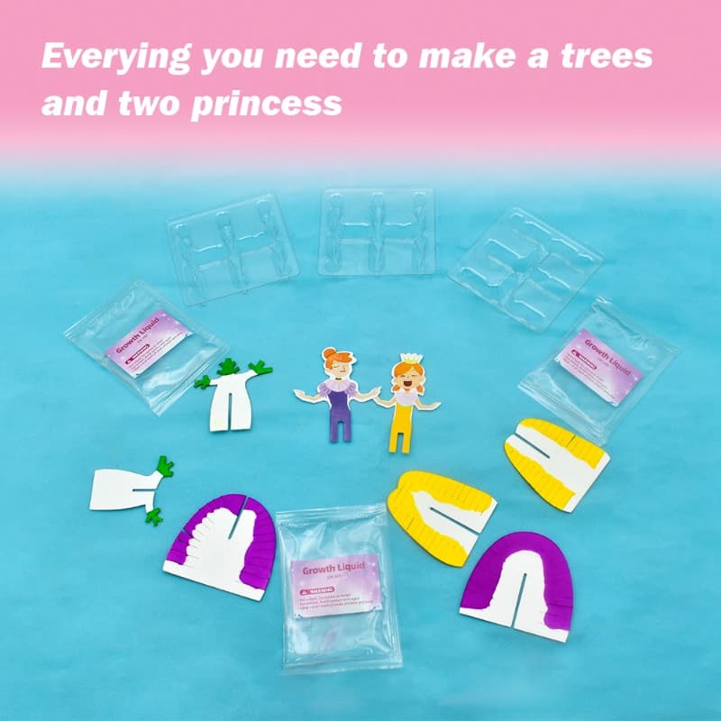 Magical Princes Crystal Tree Science Experiment thumbnail 3