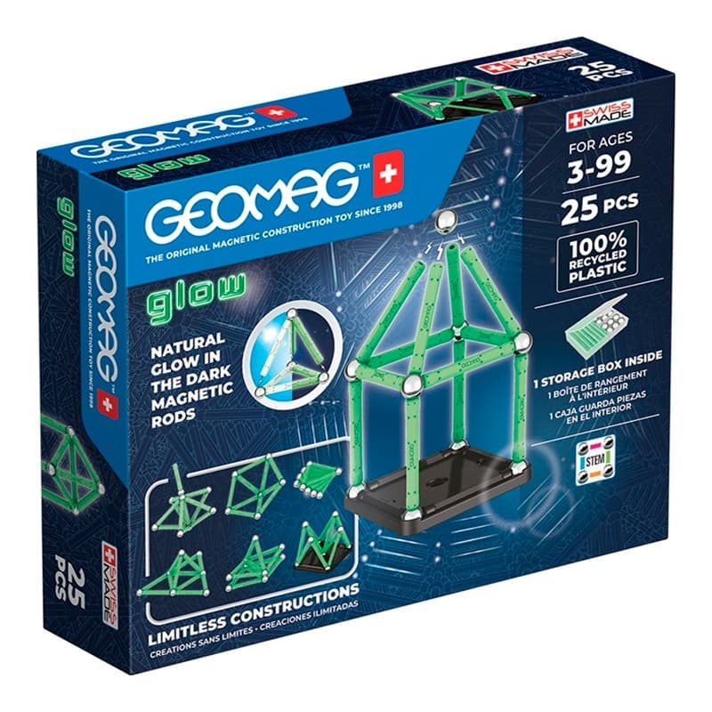 Geomag Glow Recycled 25 Pcs