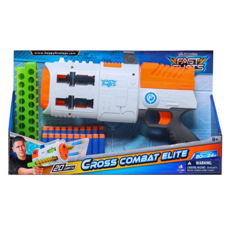 Fast Shots Cross Combat Elite 20 Darts