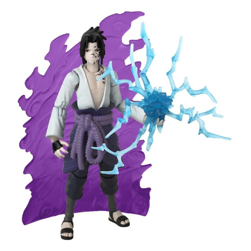 Bandai Anime Heroes Naruto - Uchiha Sasuke Beyond Action Figure thumbnail 2