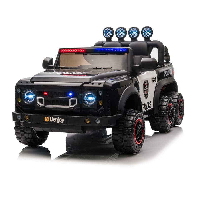 Battery Buggy Car Ride-On Police Jumbo