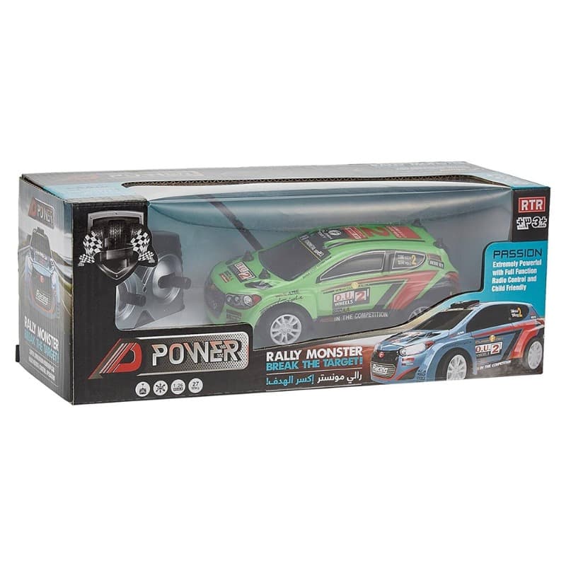 D-Power Rally Monster Break The Target RC Car