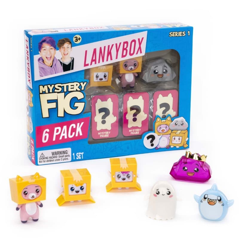 Lankybox Mystery Figures 6 Pack thumbnail 3