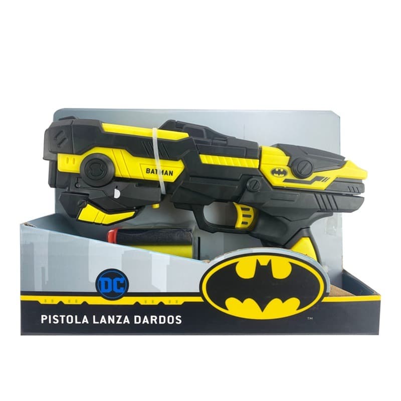 Warner Batman Dc Darts Toy Gun With Light