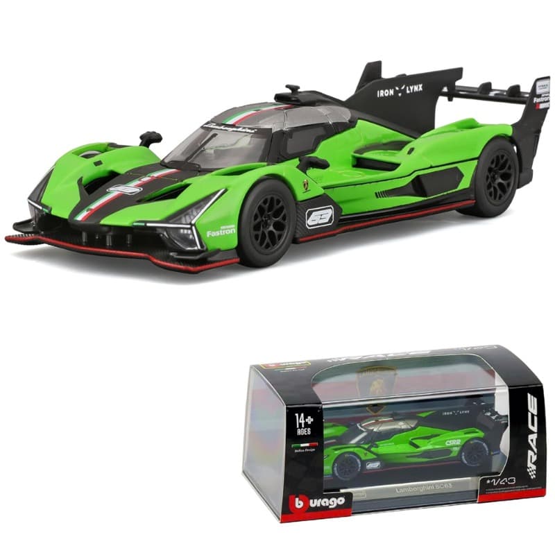 Bburago 1:43 Race(Coll. B) Lamborghini SC63 thumbnail 2