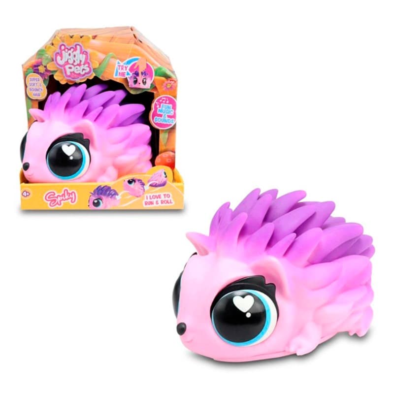Eolo Jiggly Spiky Hedgehog Pet With Sound thumbnail 2