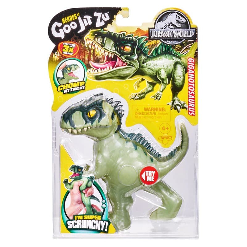 Heroes of Goo Jit Zu Jurassic World Pyroraptor - Giganotosaurus