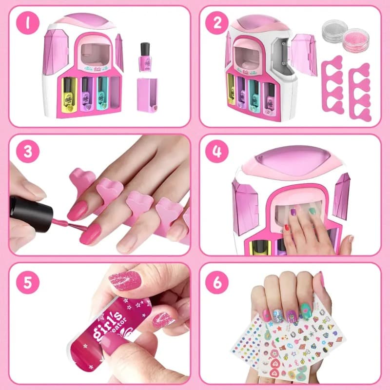 Girls Creators Superstar Nail Art Machine Set thumbnail 2