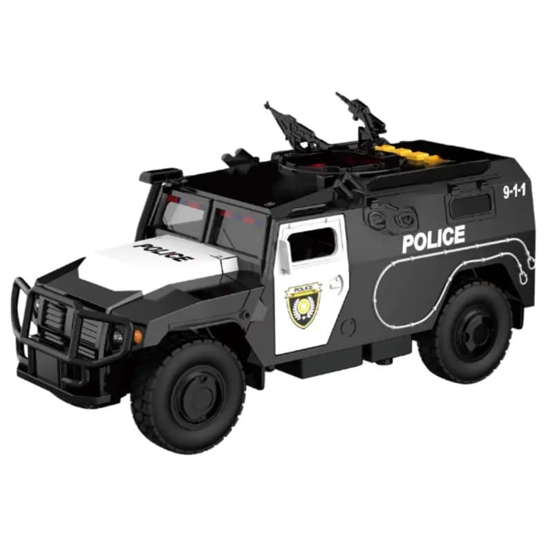 Wenyi 1:16 Scale Police Armored Tactical Truck thumbnail 2