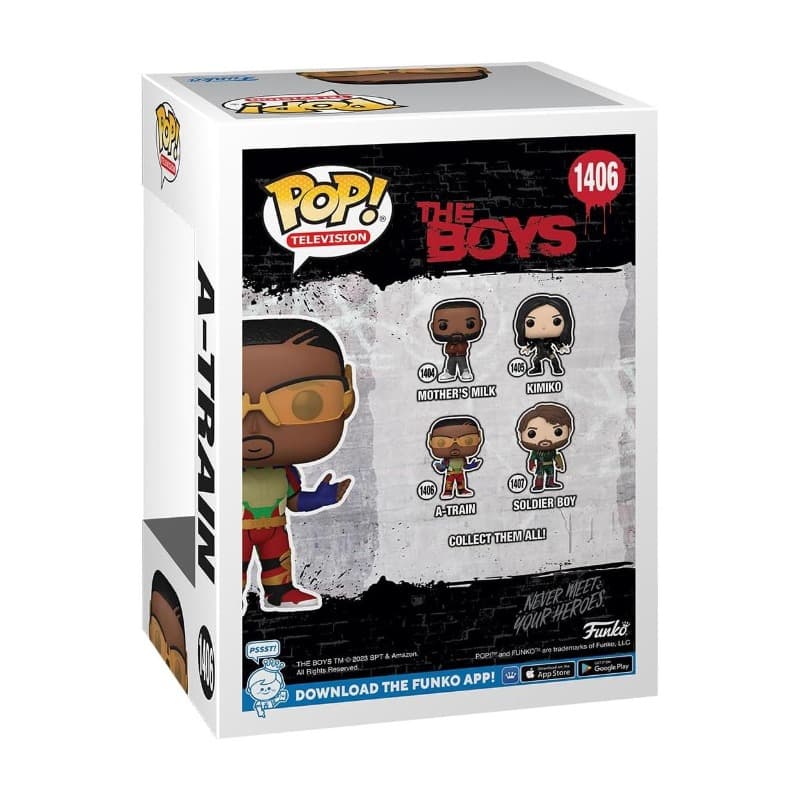 Funko Pop The Boys A-Train Rally Figure thumbnail 3