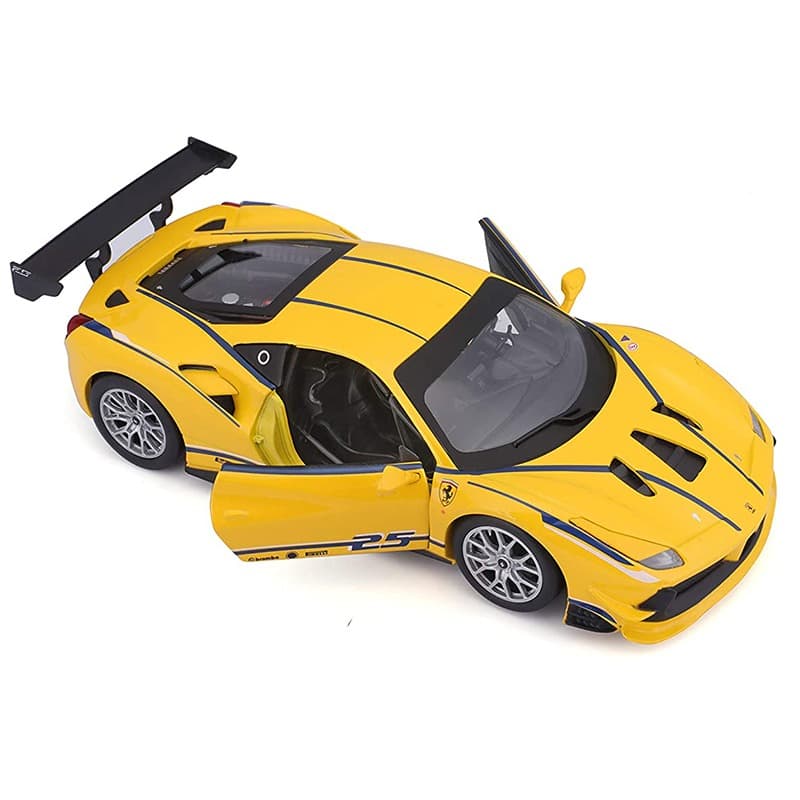Bburago - Ferrari Racing-488 Challenge - Yellow thumbnail 2