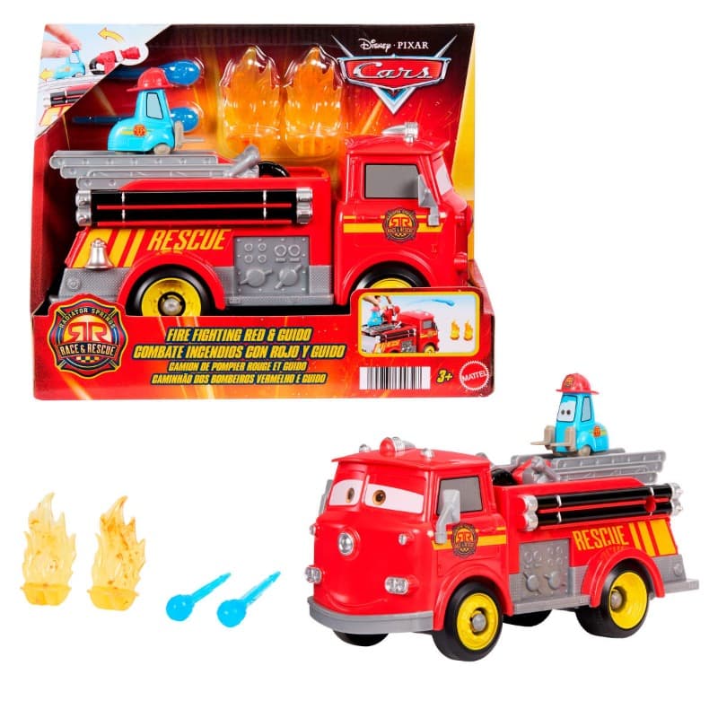 ديزني - لعبة سيارة الاطفاء ماتيل ديزني بيكسار للاطفال