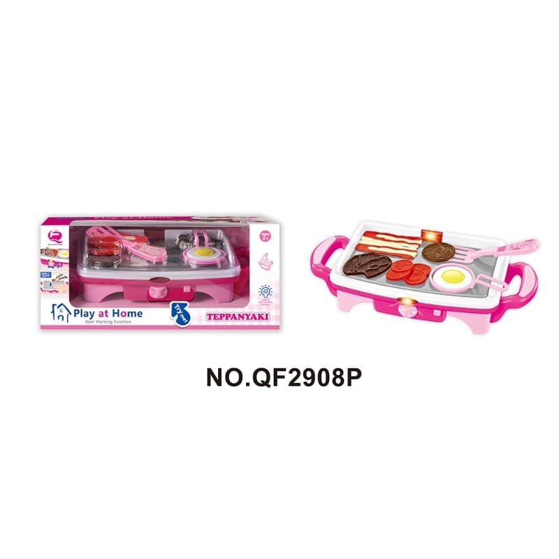 Teppanyaki Machine Play Set -Pink thumbnail 3