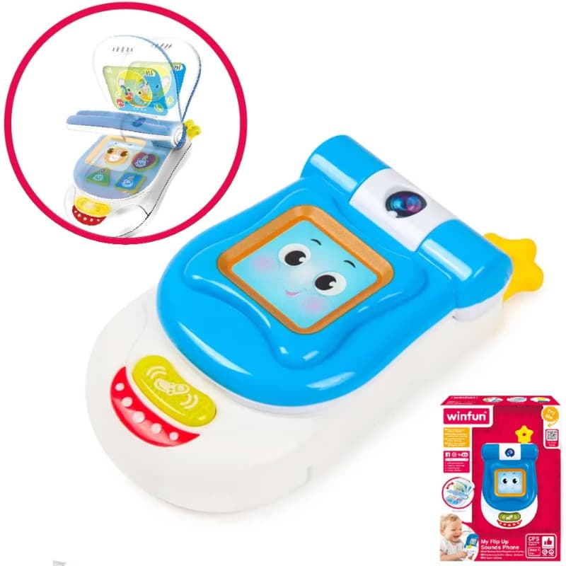 Winfun My Flip Up Sounds Phone - Assorted