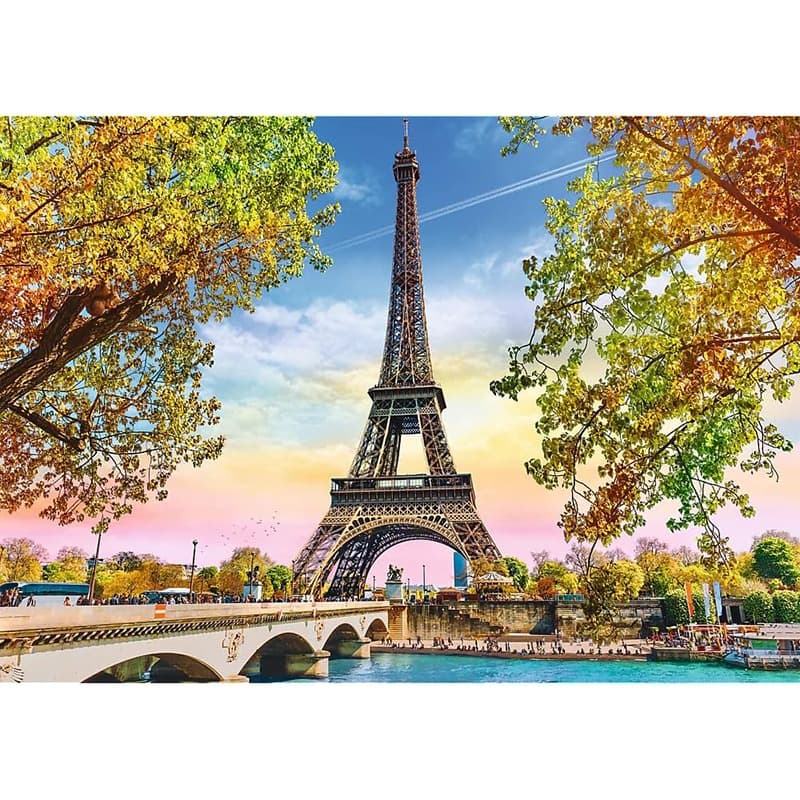 Trefl Romantic Paris Puzzle - 500 Pcs thumbnail 2