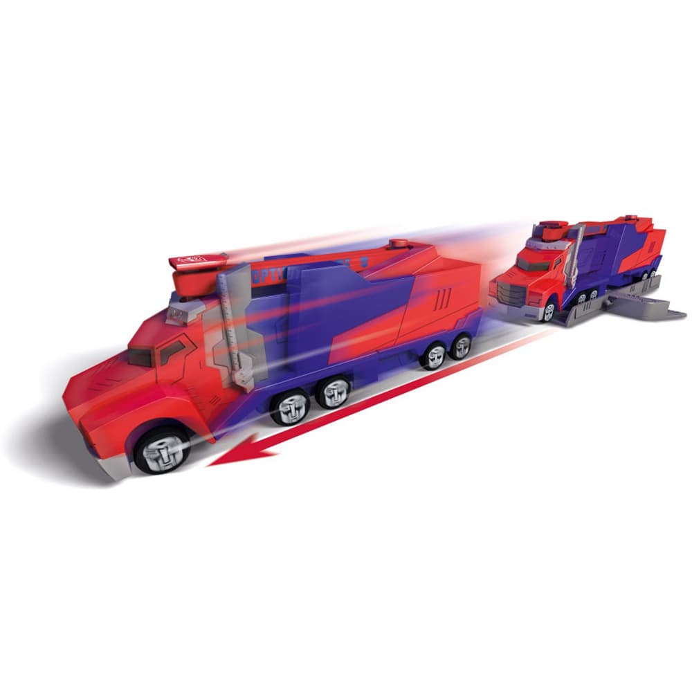 Small Transformers Car Mission Racer Optimus Prime thumbnail 2