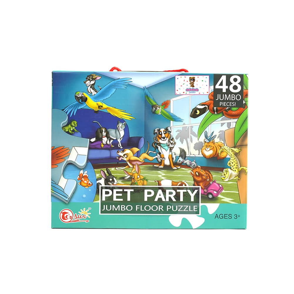 Pet Party Jumbo Floor Puzzle