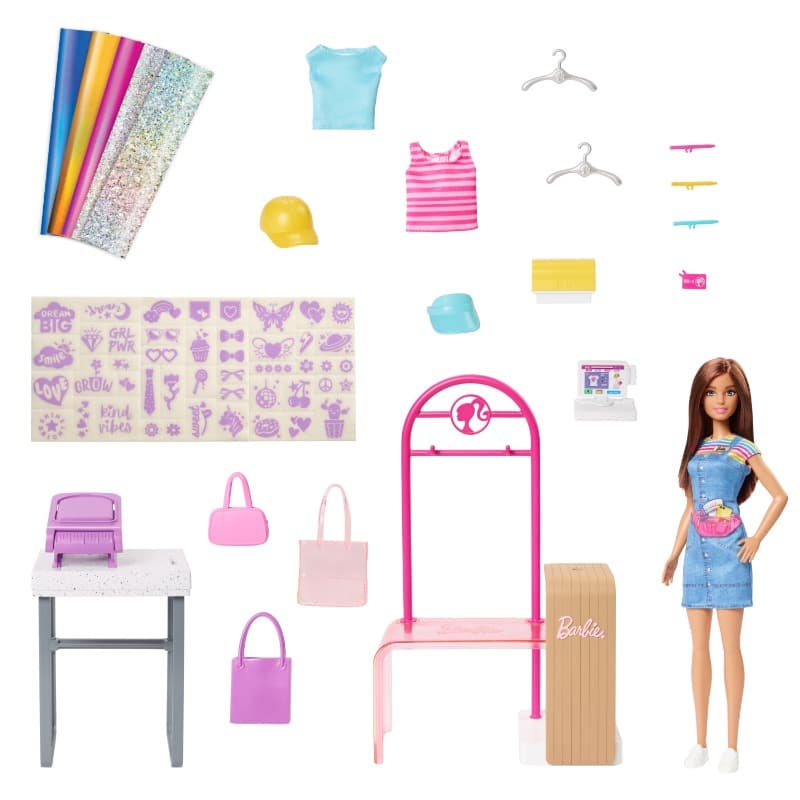 Barbie Doll & Accessories Make & Sell Boutique Playset thumbnail 3