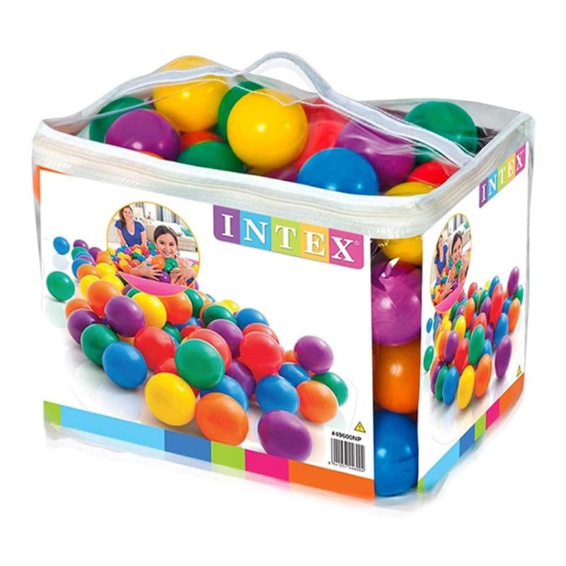 Intex Fun Balls Multi-Colour 100 Pcs