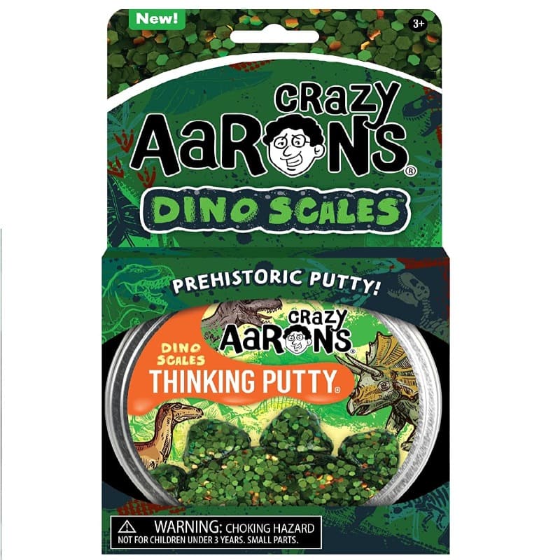 Crazy Aarons Thinking Putty - Dino Scales