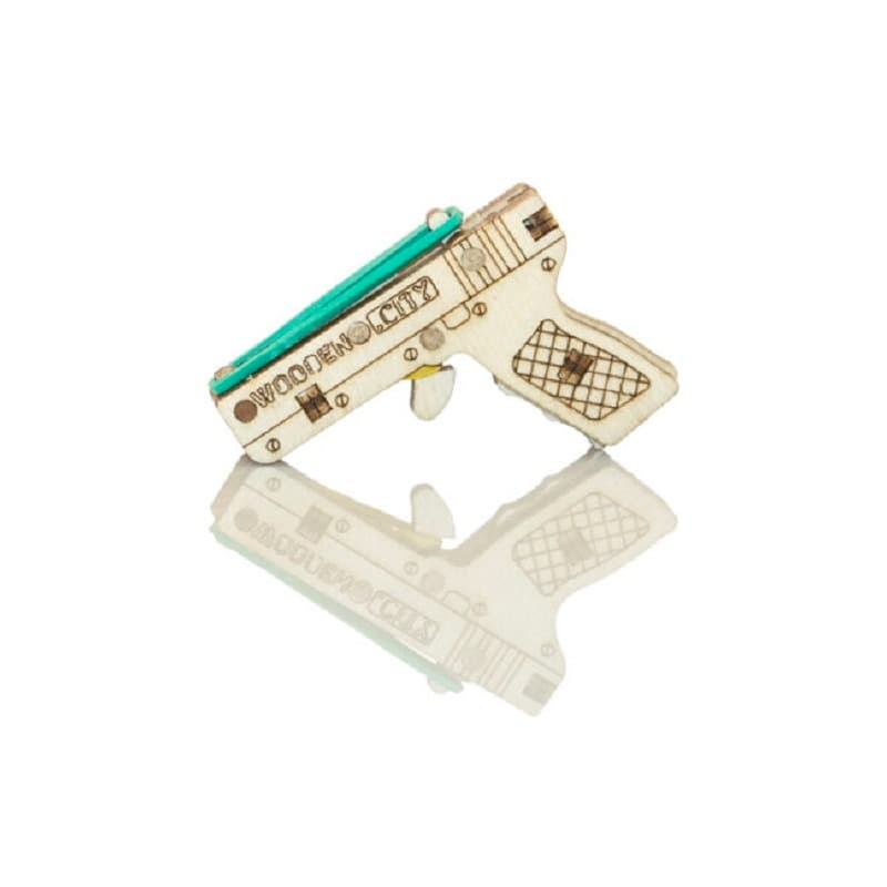 Wooden City Mini Action Set 3D Puzzle thumbnail 4