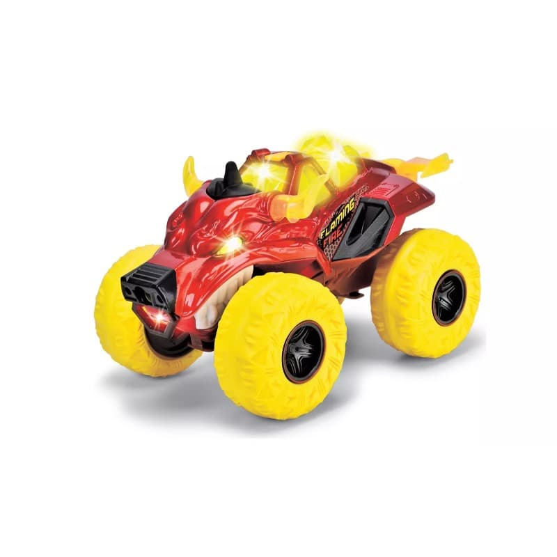 Dickie Toys Flaming Fire Monster Truck For Kids