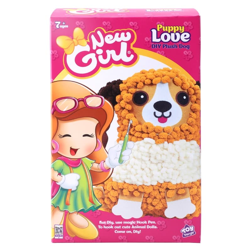 New Girl DIY Plush Puppy Love