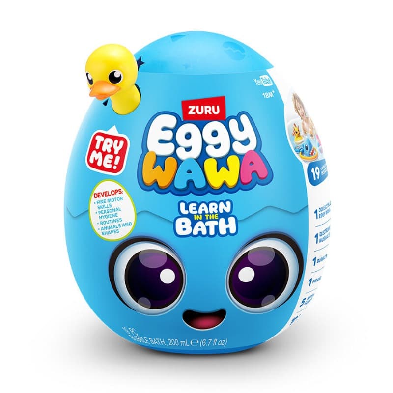 Eggy Wawa Bath Time Surprise Egg Multi