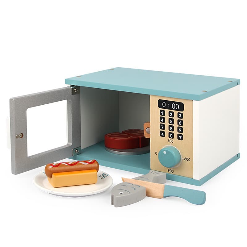 Microwave Oven Wooden Set thumbnail 2