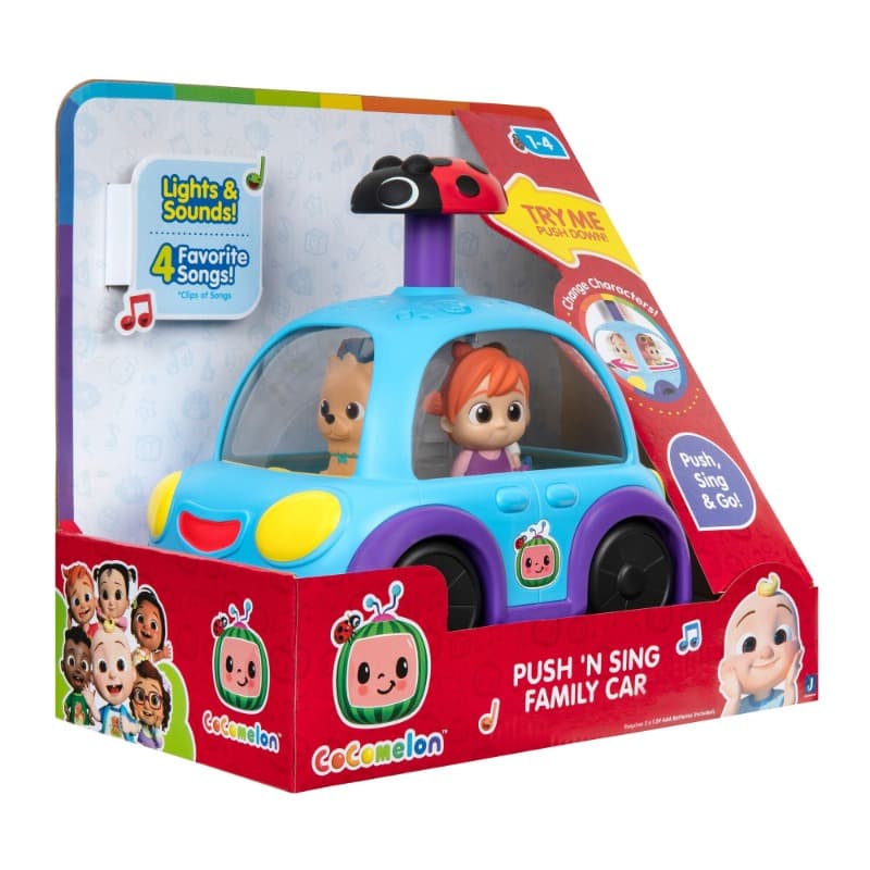Cocomelon Push Vehicle with Music and Light thumbnail 2