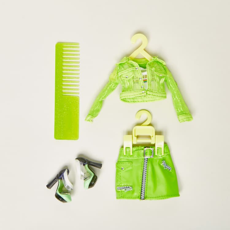 Rainbow High Fashion Doll Karma Nichols Neon thumbnail 4