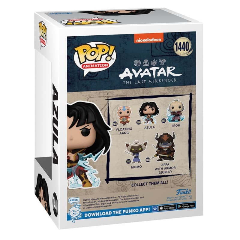Funko Pop Animation Avatar Last Airbender Azula Lightning Figure thumbnail 3
