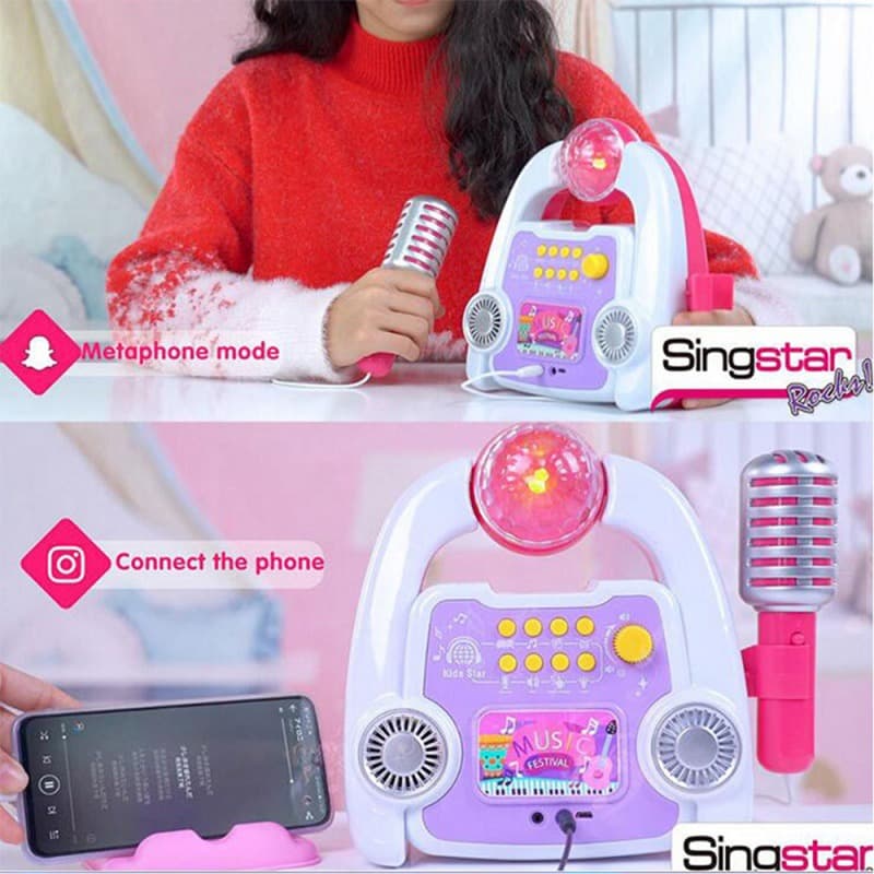 Enjoy Sing Star Rocky Musical Play Set - Pink thumbnail 2