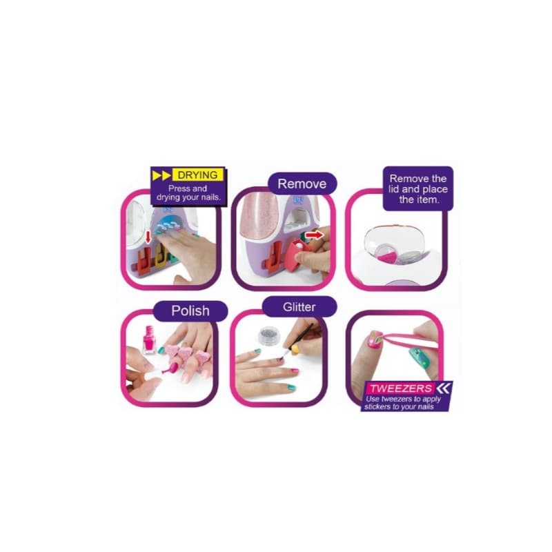 Fashion Nail Art Set For Kids thumbnail 2