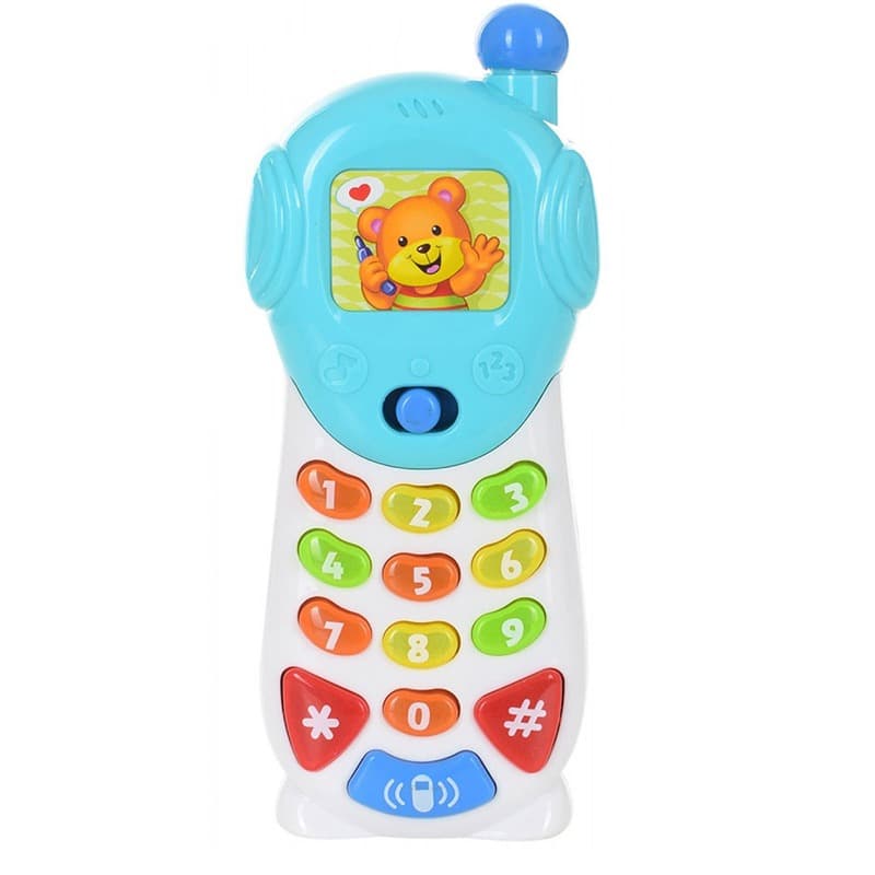 WinFun Light Up Talking Phone - Blue thumbnail 2