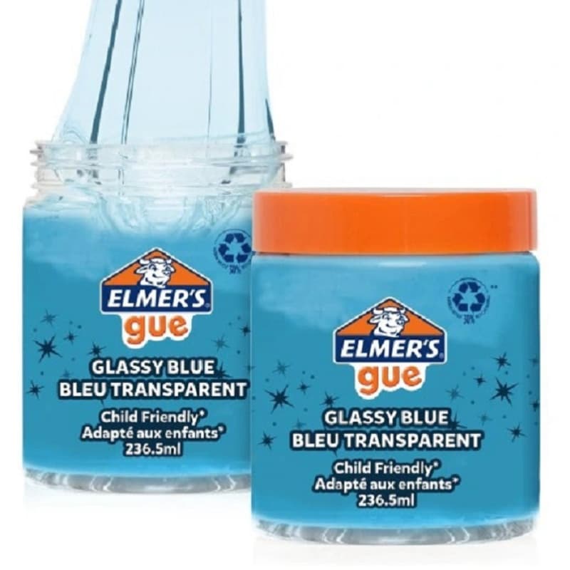 Elmers Slime GUE Transparent 236 Ml Blue thumbnail 2