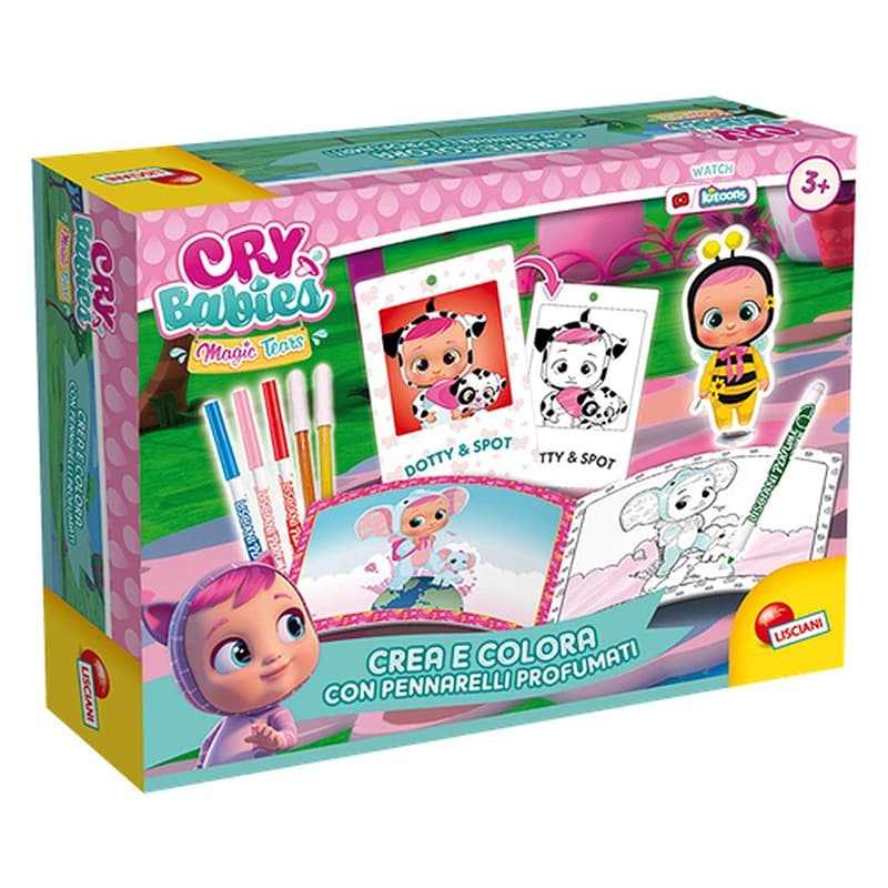 Lisciani Cry Babies Coloring Perfume Pens