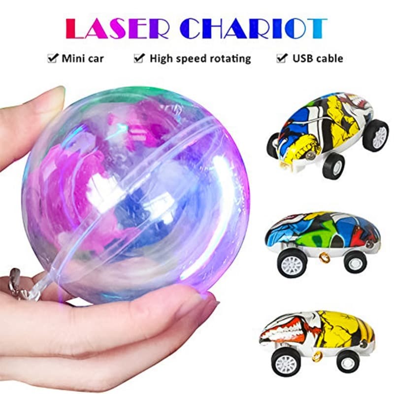Hyperion Laser Chariot High-Speed Stunt Car - Multicolors thumbnail 2